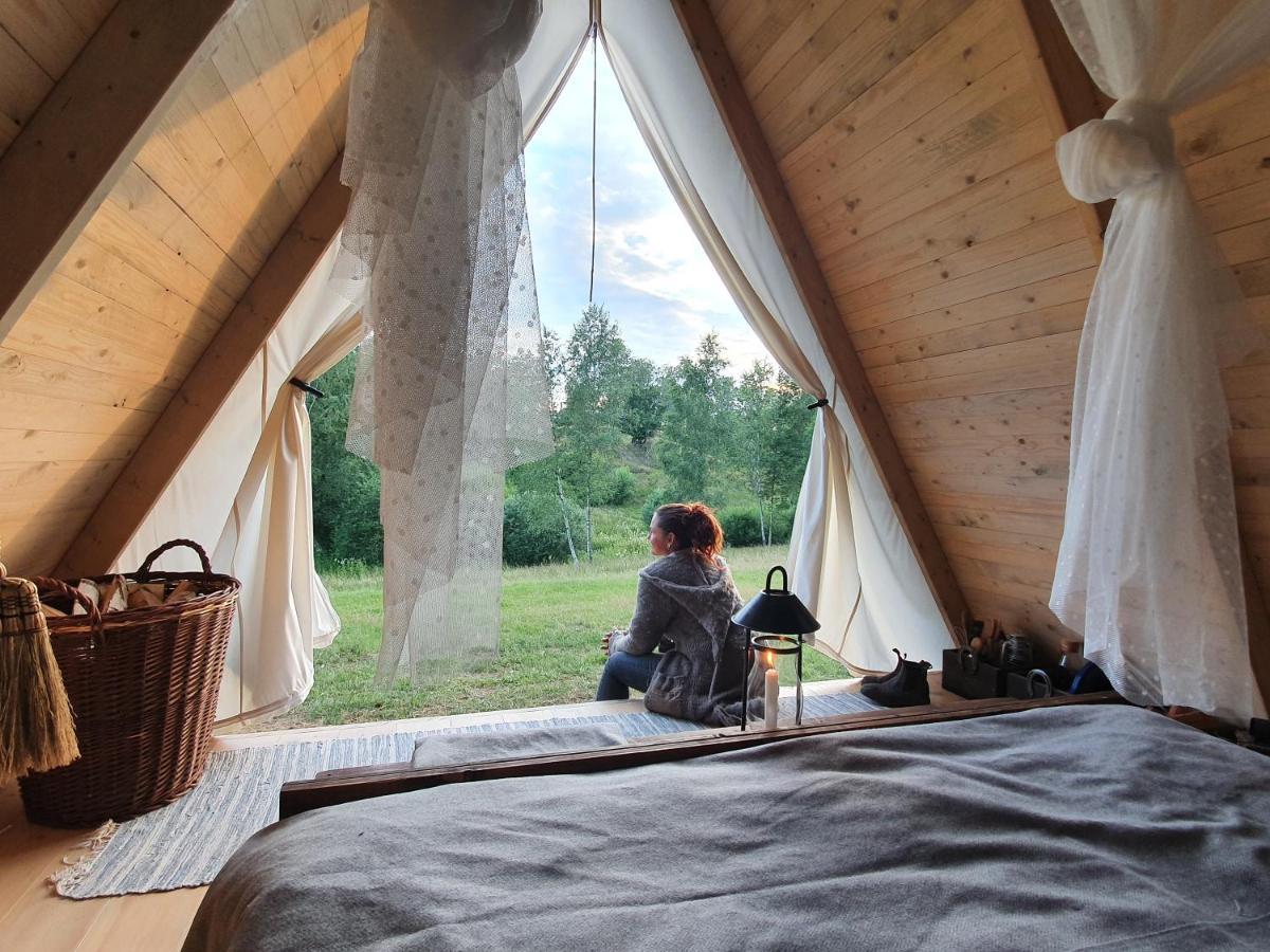 Sandfallet Glamping لاهولم المظهر الخارجي الصورة